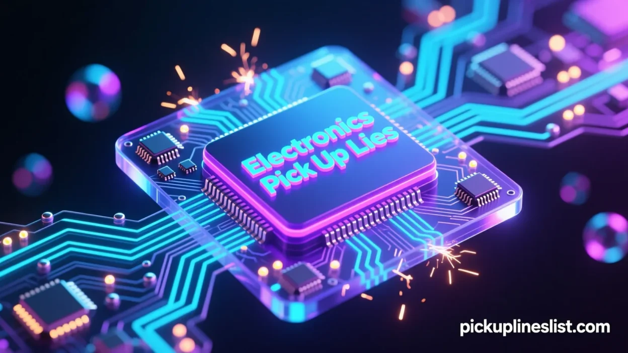 Electronics Pick Up Lines