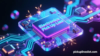 Electronics Pick Up Lines