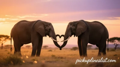 Elephant Pick Up Lines