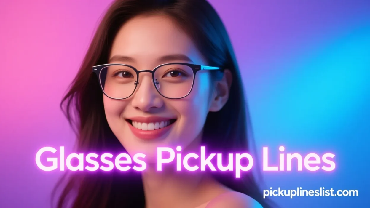 Glasses Pickup Lines