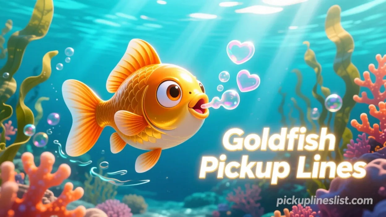 Goldfish Pickup Lines