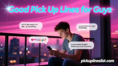 Good Pick Up Lines for Guys