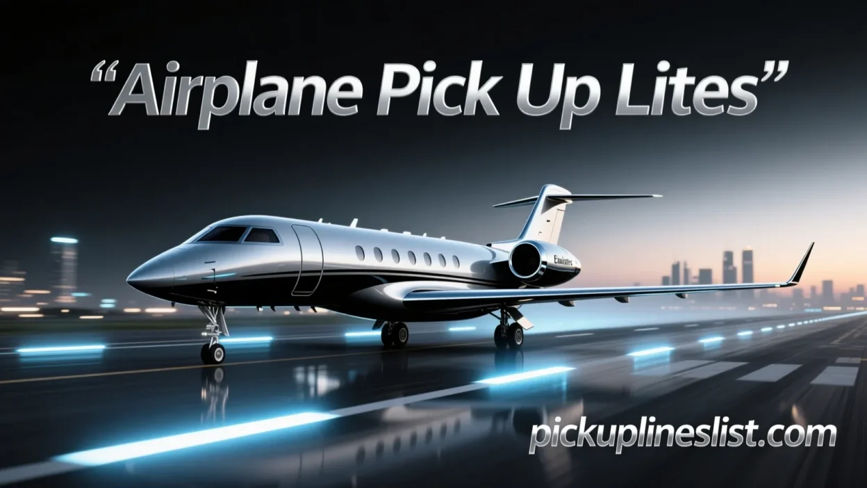 Airplane Pick up Lines