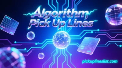 Algorithm Pick Up Lines