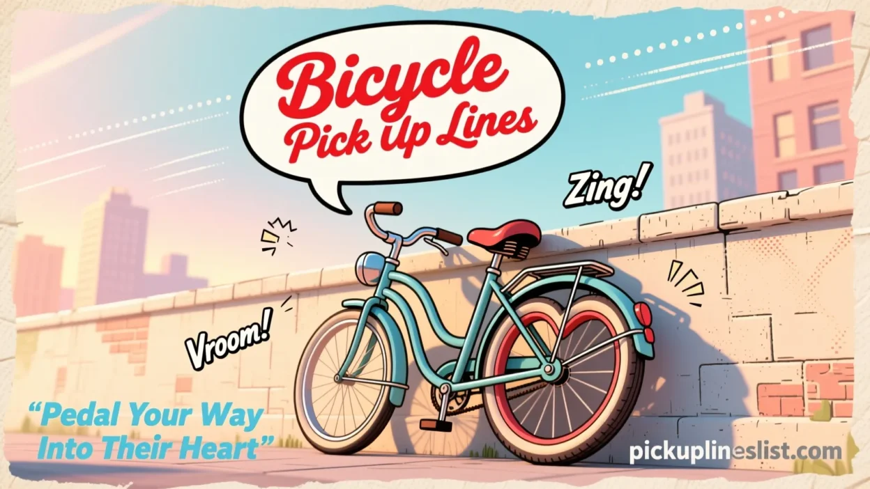 Bicycle Pick up Lines