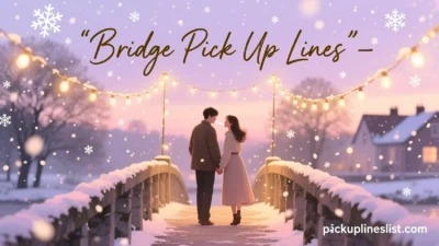 Bridge Pick Up Lines