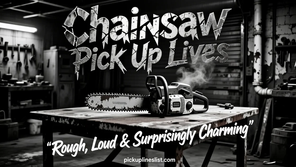 Chainsaw Pick Up Lines