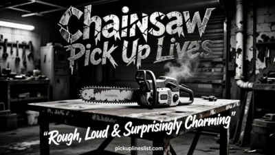 Chainsaw Pick Up Lines