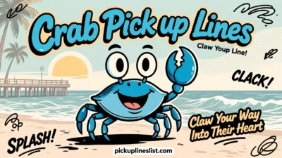 Crab Pick up Lines