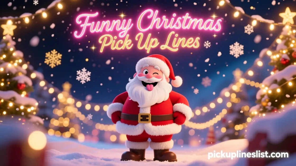 Funny Christmas Pick Up Lines