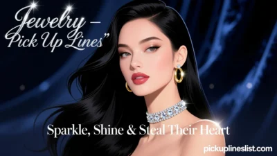Jewelry Pick up Lines