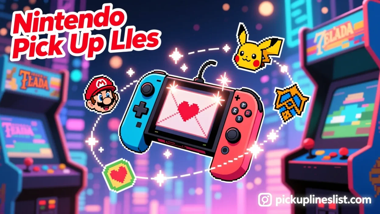 Nintendo Pick up Lines