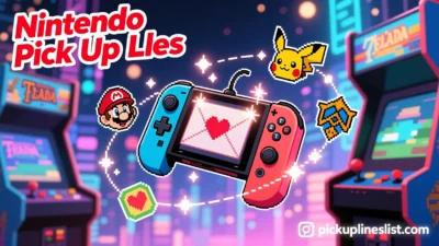 Nintendo Pick up Lines