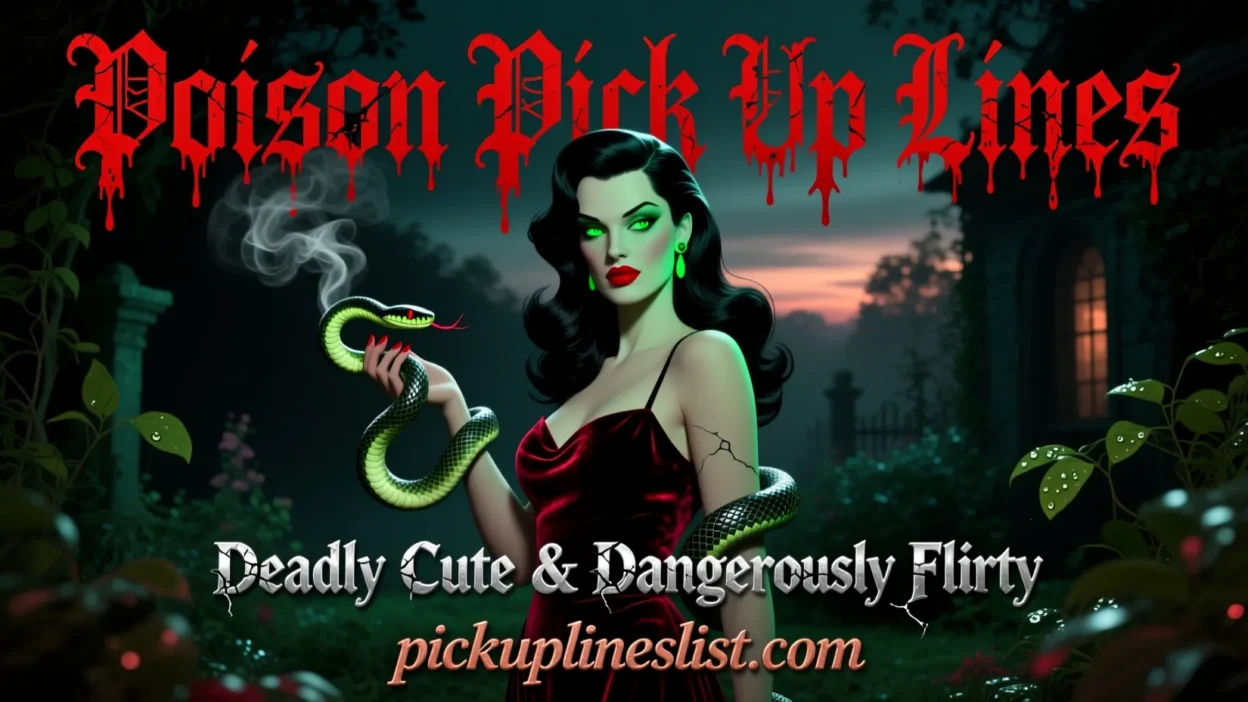 Poison Pick Up Lines