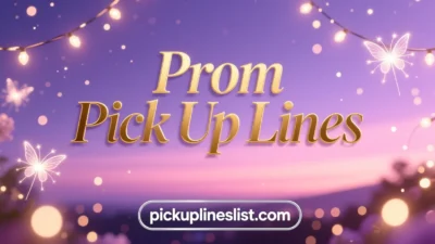 Prom Pick up Lines