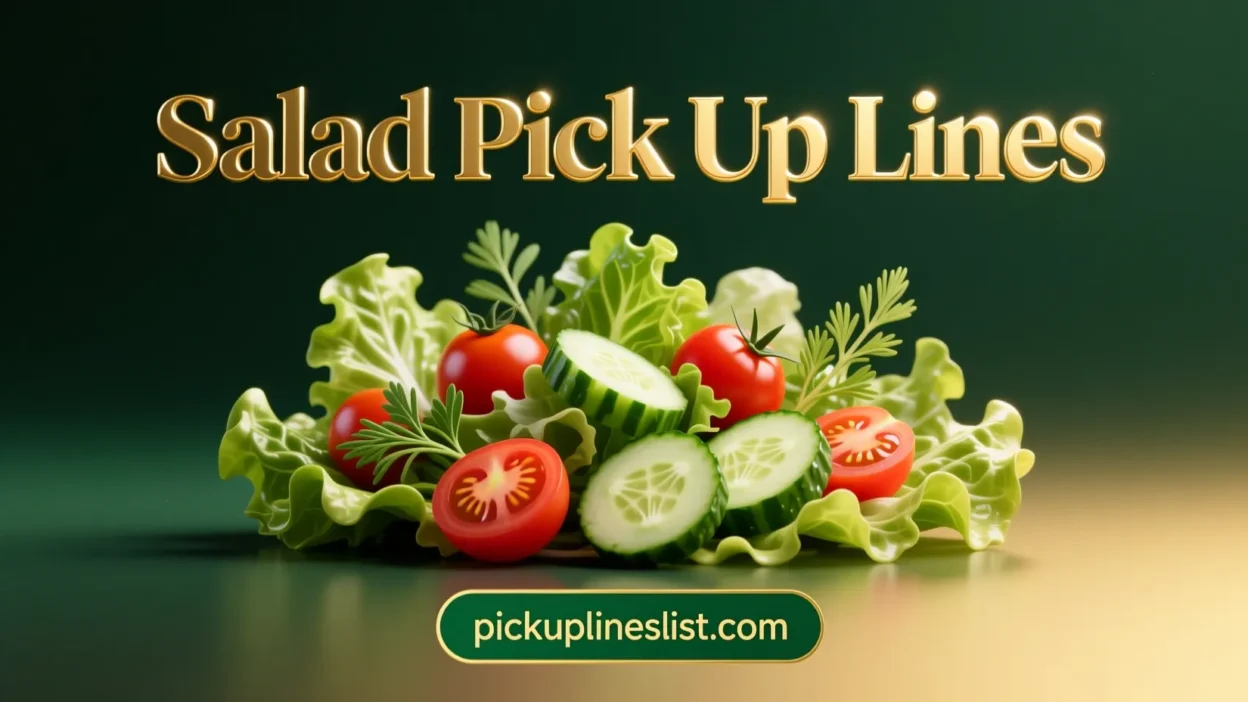 Salad Pick up Lines
