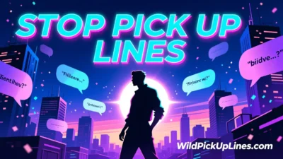 Stop Pick Up Lines