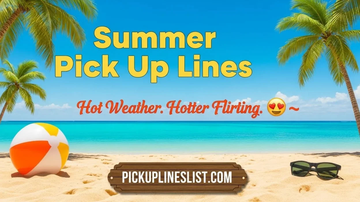 Summer Pick up Lines