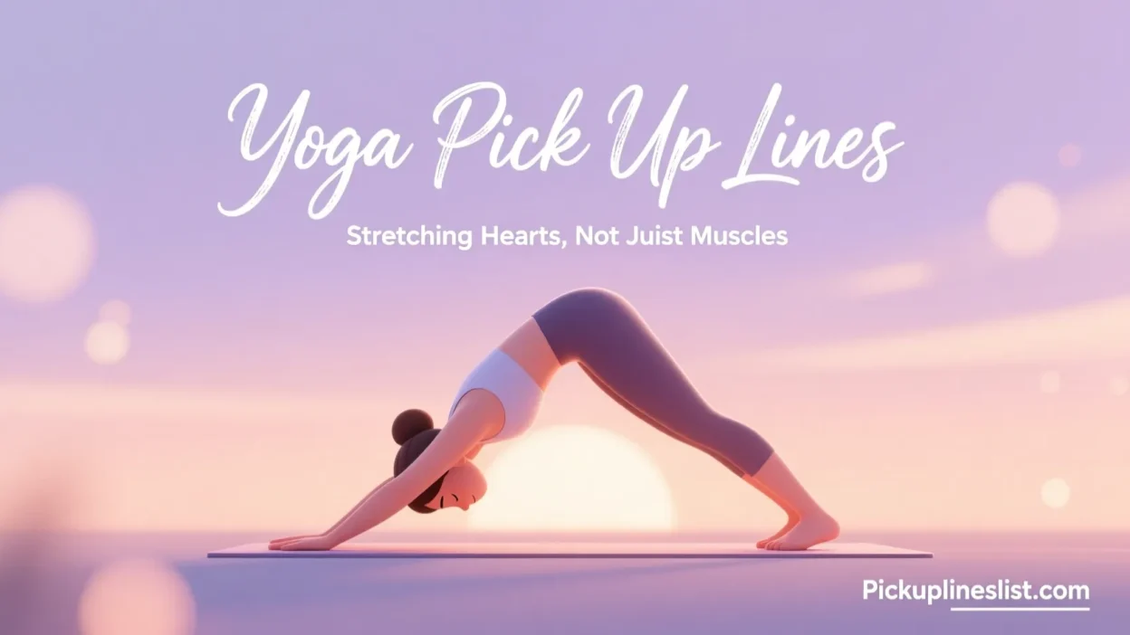 Yoga Pick up Lines