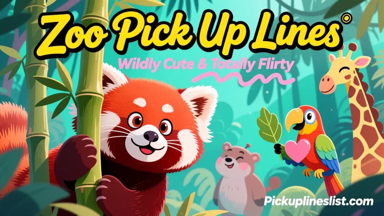 Zoo Pick Up Lines