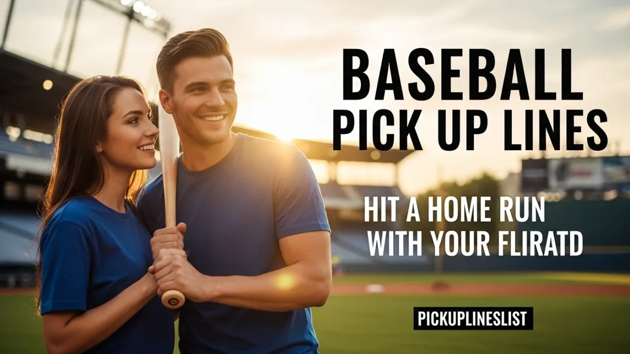 Baseball Pick up Lines
