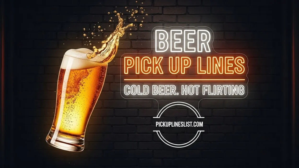 Beer Pick Up Lines