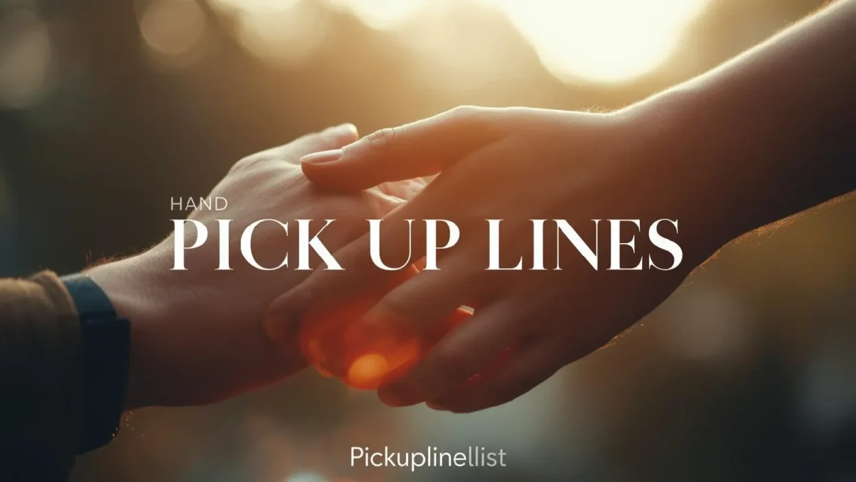Hand Pick Up Lines