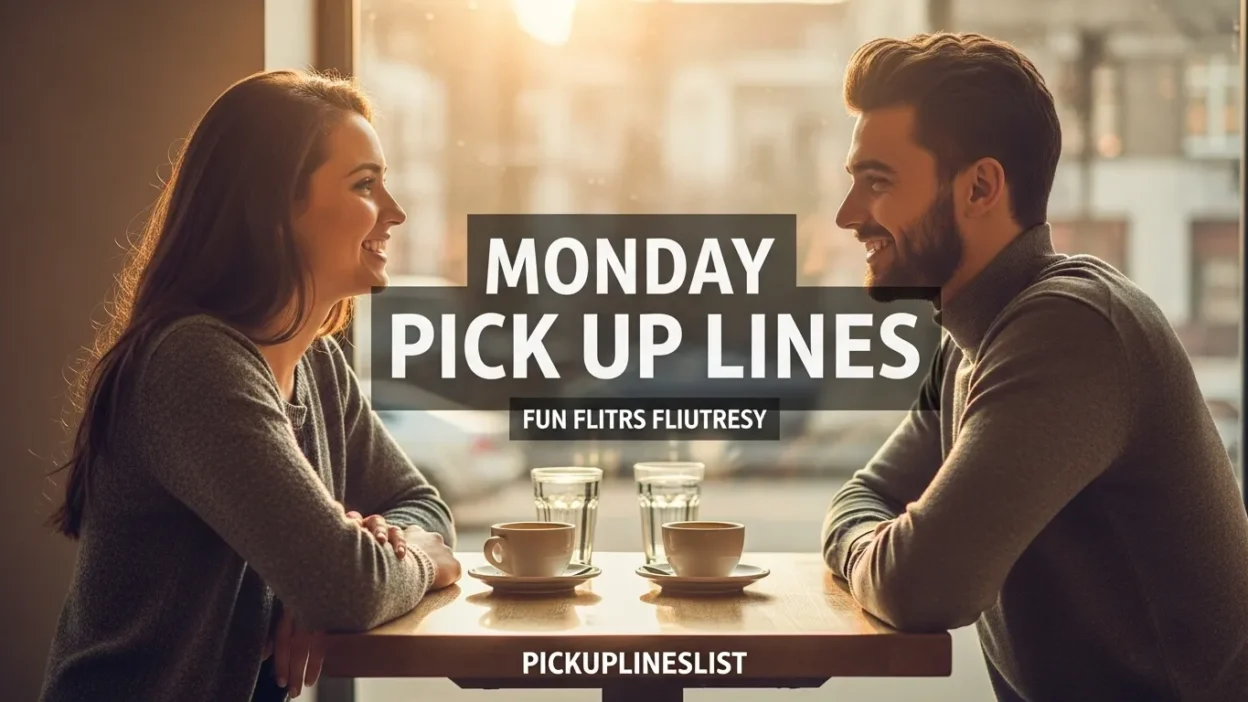 Monday Pick Up Lines