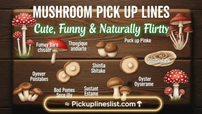 Mushroom Pick up Lines