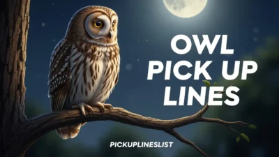 Owl Pick Up Lines