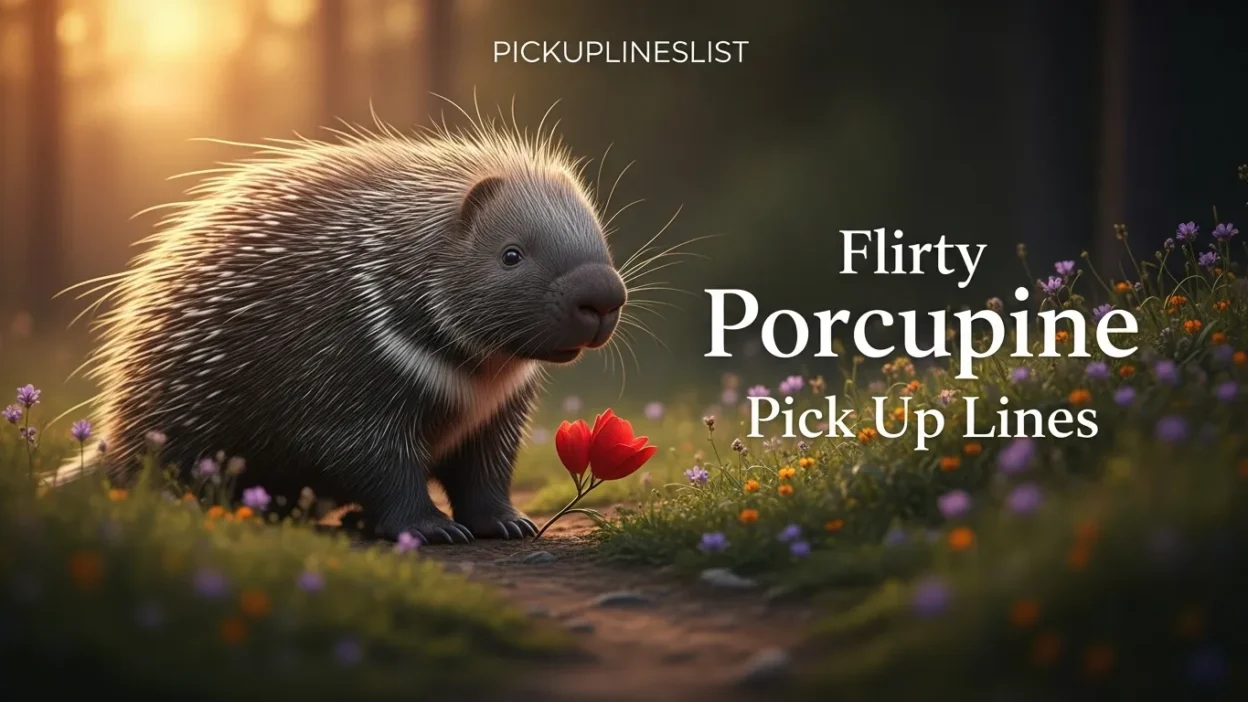 Porcupine Pick Up Lines