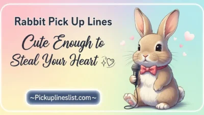 Rabbit Pick up Lines