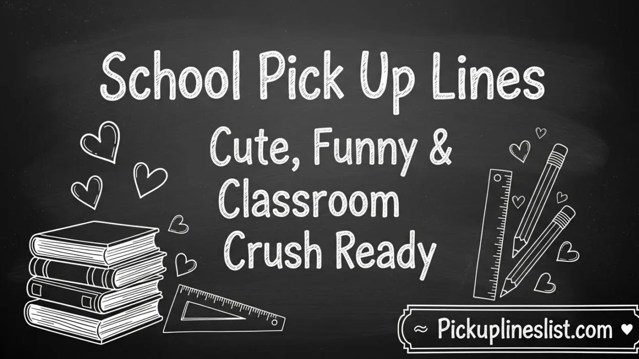 School Pick up Lines