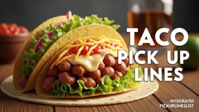 Taco Pick up Lines
