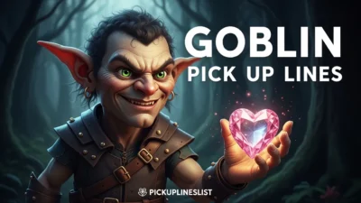 Goblin Pick up Lines