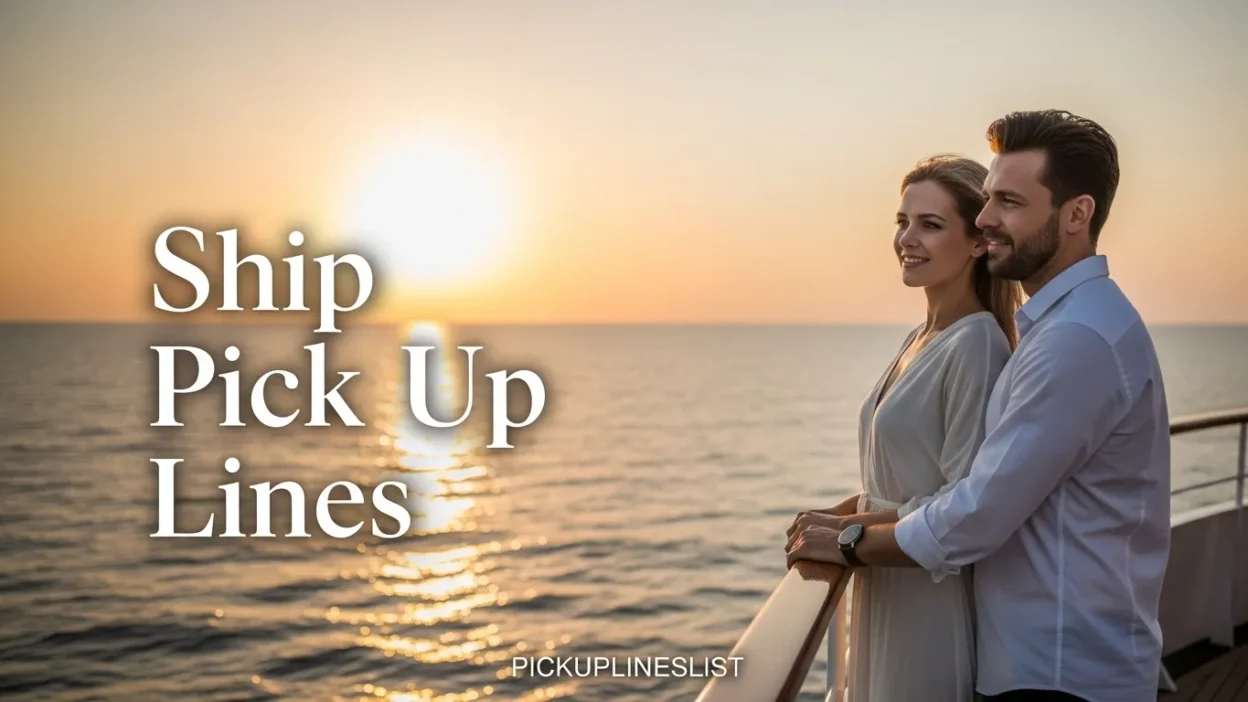 Ship Pick Up Lines