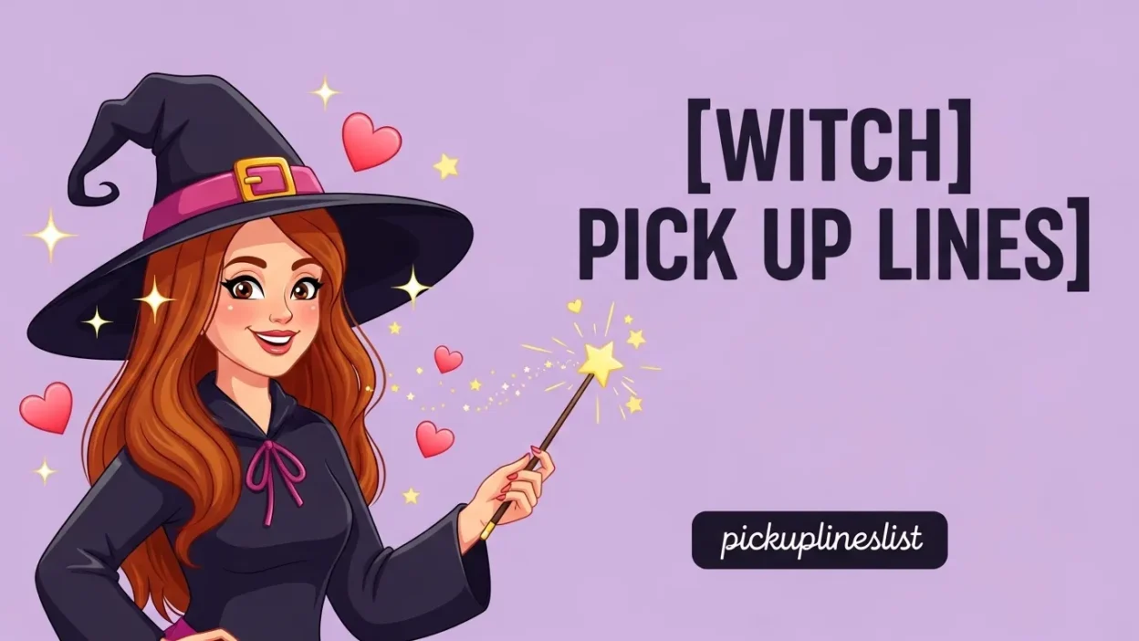 Witch Pick up Lines